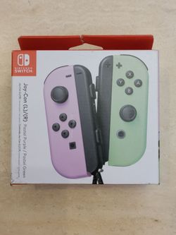 Brand New Nintendo Switch Pastel Green & Pastel Purple Joycons $60