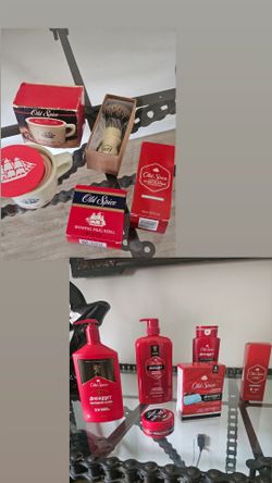 Vintage 1970s Old Spice Shaving and Bath