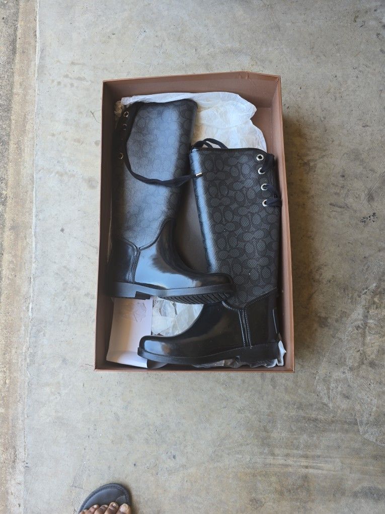 Coach Rain Boots