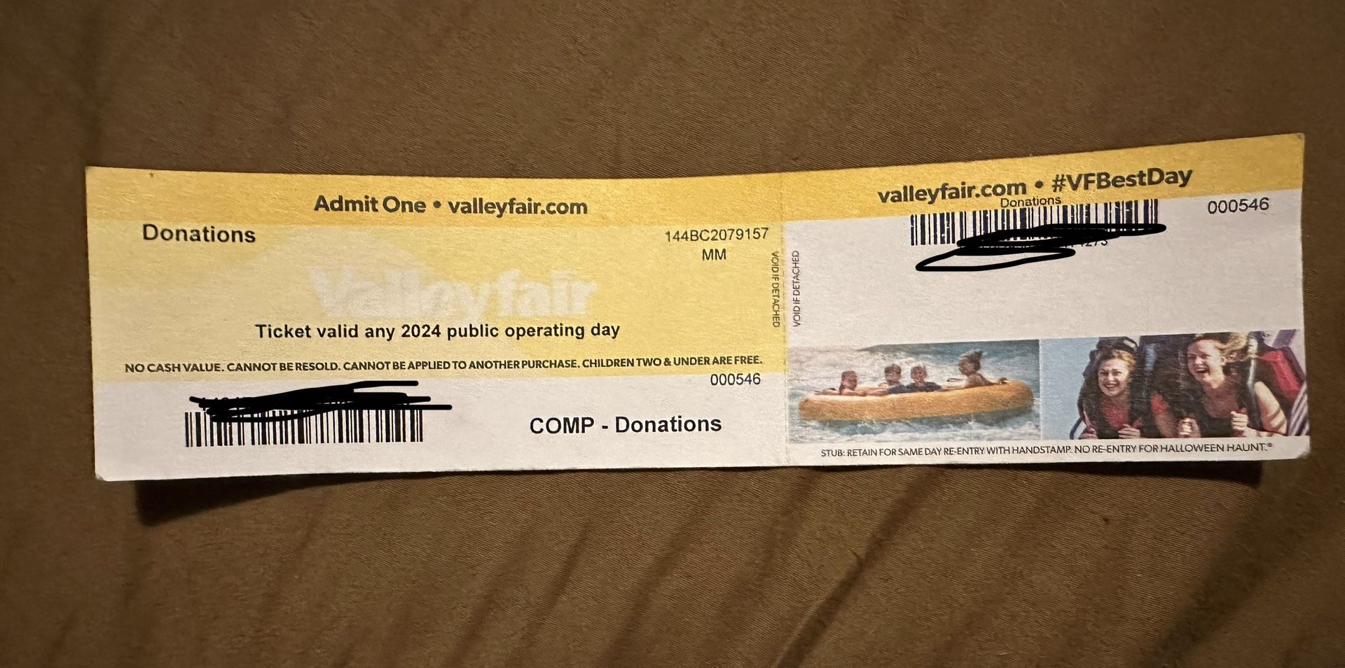 Valleyfair Tickets