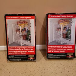 12 Inch Pullout Base Cabinet Organizer 