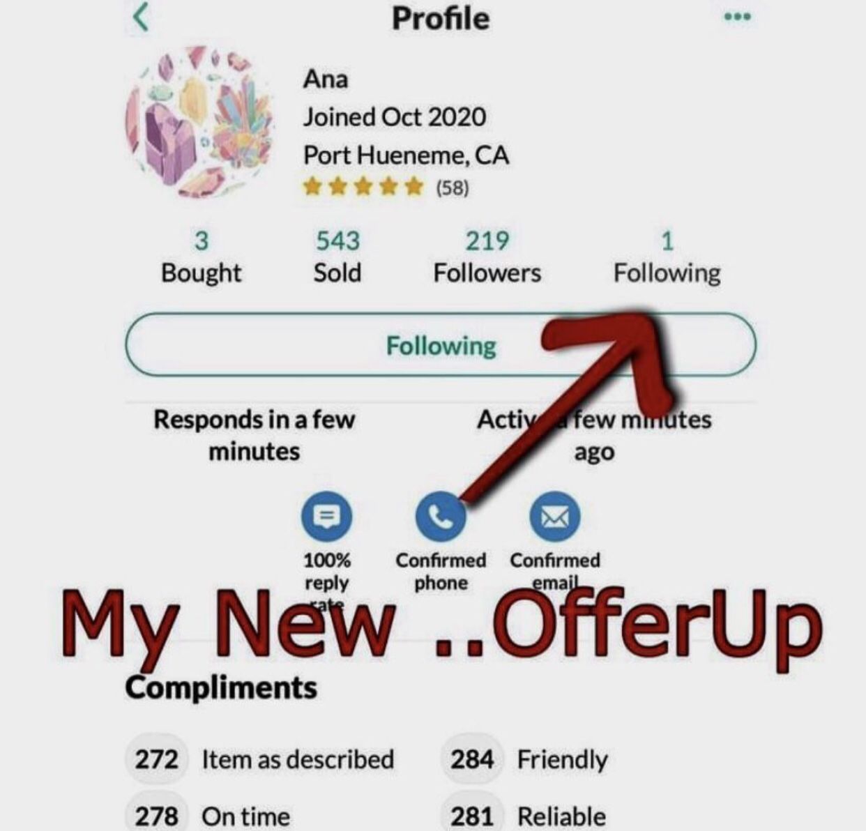 My New OfferUp 🦋 Araceli