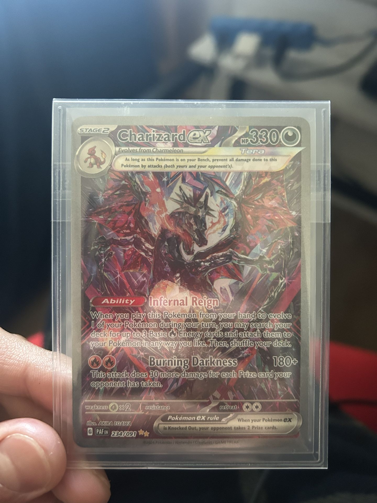 Paldean Fates Charizard 234/091