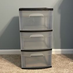 Storage Tote 3 Drawers