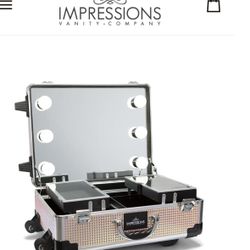 Portable Suitcase Vanity