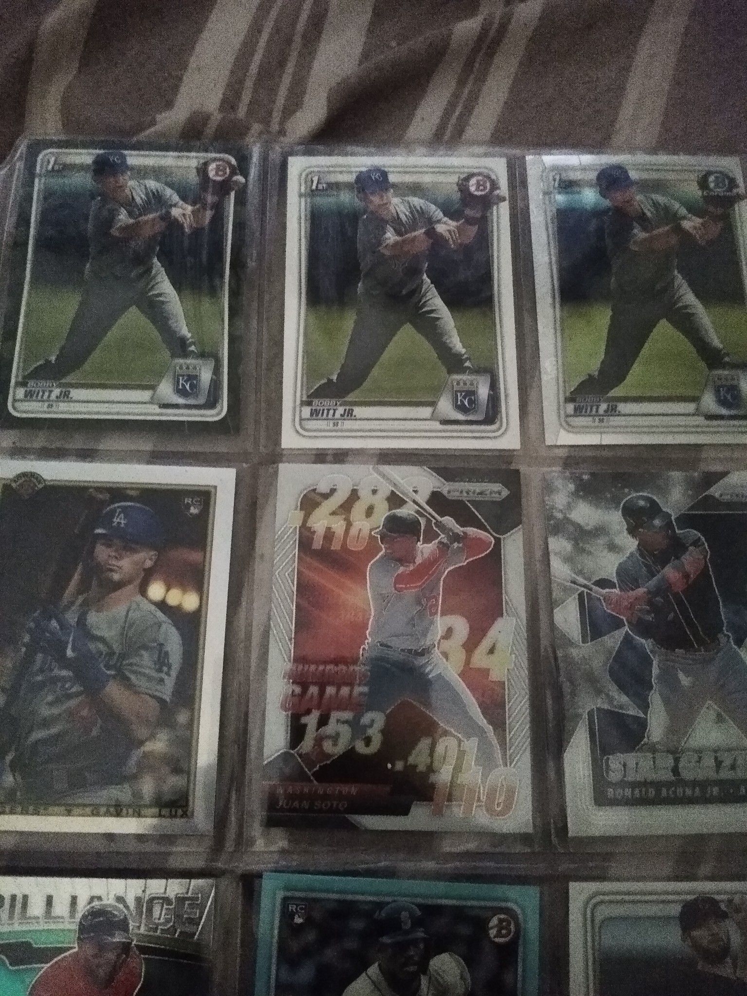 Baseball cards