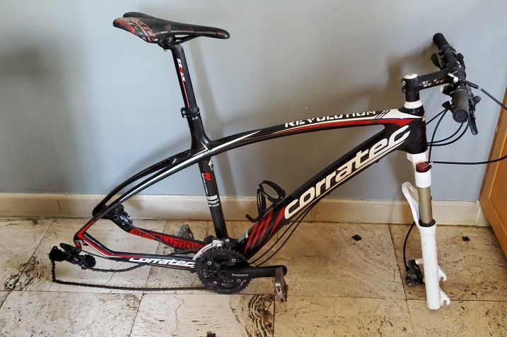 Full Carbon Frame - CORRATEC REVOLUTION