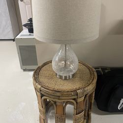 Two Tables & Lamp