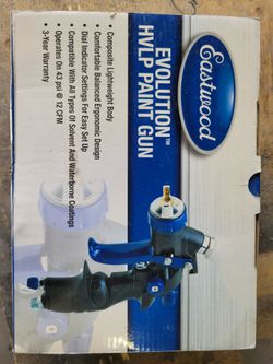 Brand new Eastwood HVLP paint gun 1.3 tip size for auto paint