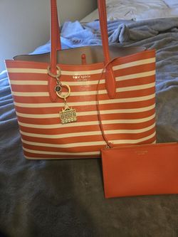 Kate Spade -All Day Sailing Striped Tote Large