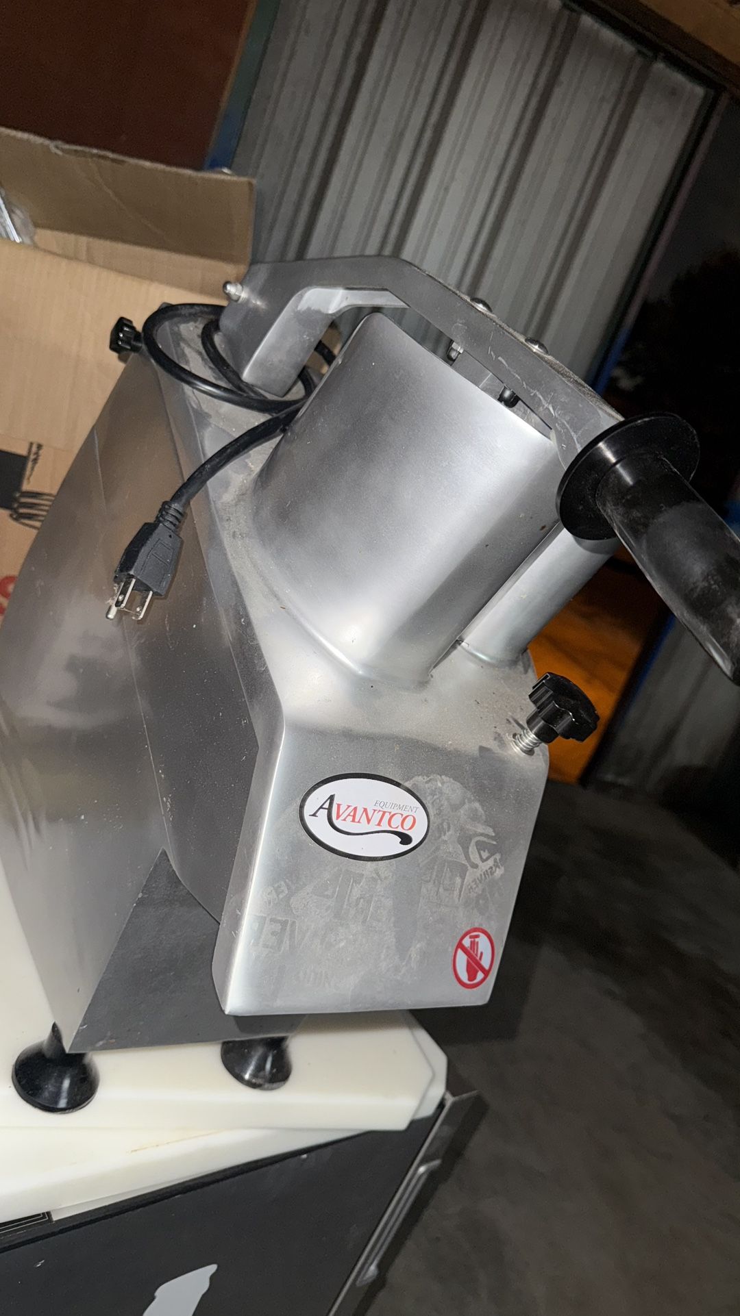 Continuous Feed Food Processor Avatnco 500w