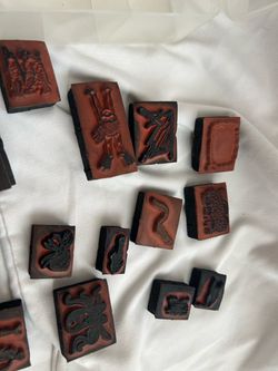 Wood stamps