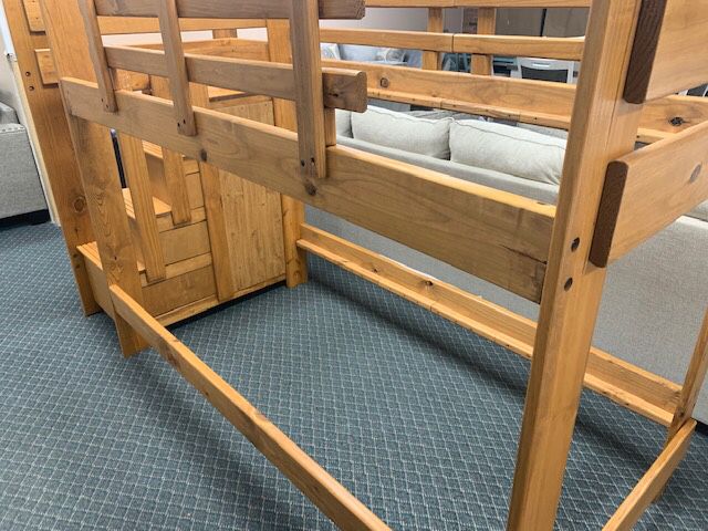 **☀️🥵🤑 Twin/Twin Staircase SUMMER SALE CLEARANCE☀️🥵🤑Bunk Bed w/Staircase Drawers 🚚JULY 2020 SALE FAST DELIVERY CHARLOTTE AREA 🚚🔥🔥***buysmart and SA