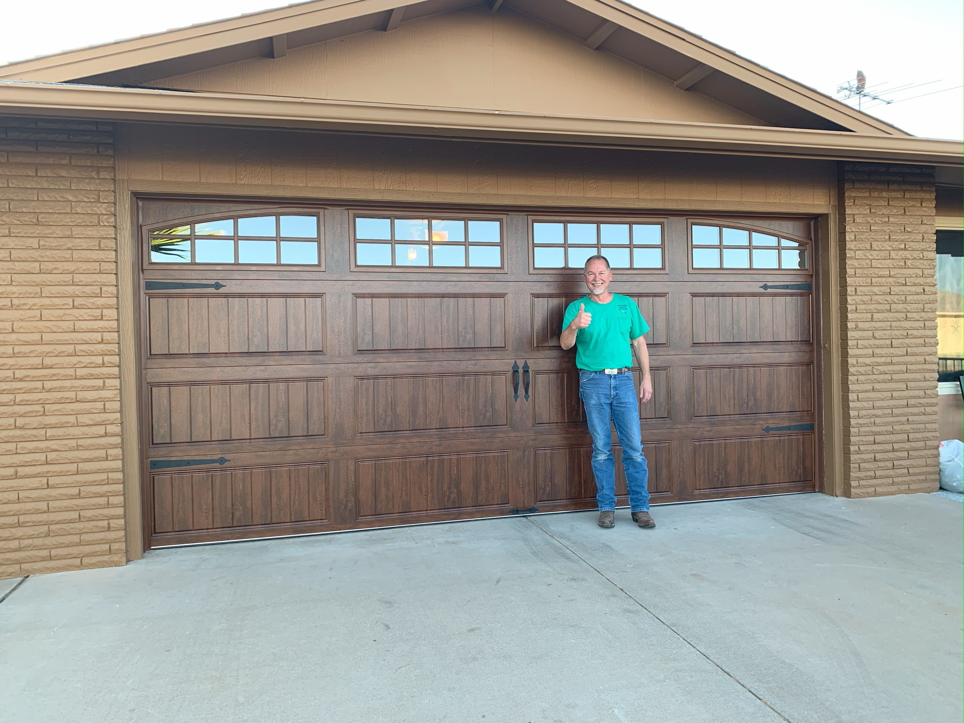 Wood Style Garage Doors