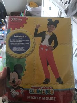 Brand new Mickey Mouse costume 2-3T