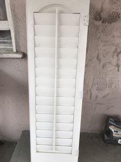 Two Excellent Condition 36x48" wooden shutters. $75 pair