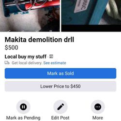 Makita Demolition Drill 