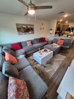 Sectional sofa set