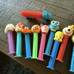 21 Assorted Pez Dispensers