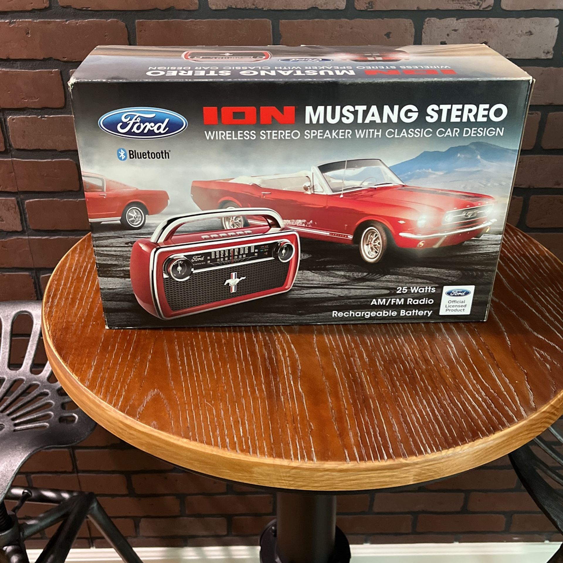 Ion Mustang Stereo Speaker