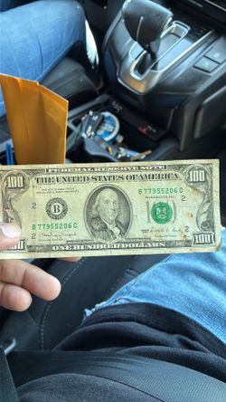 1990 $100 dollar bill