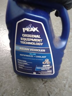 Peak Antifreeze Coolant Asian Vehicle