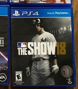 PS4 MLB The Show 18