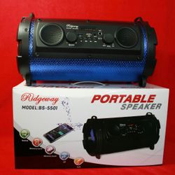 Rechargeable Bluetooth wireless sd card,usbflash drive fm radio speaker (bosina)bass bazooka