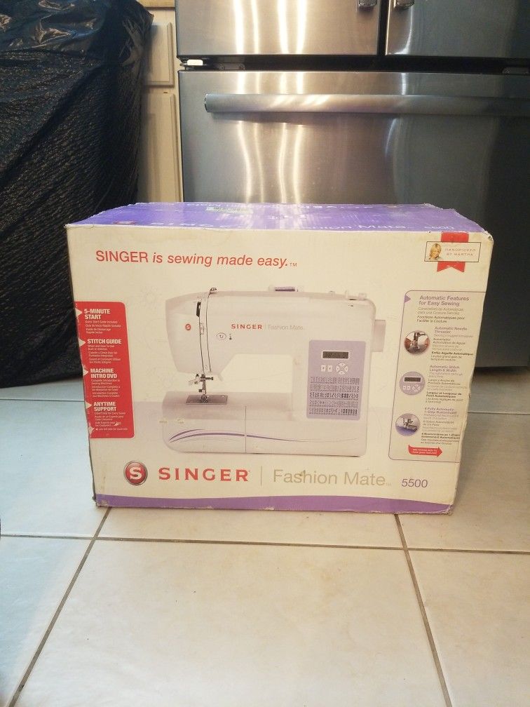 SINGER FASHION MATE 5500