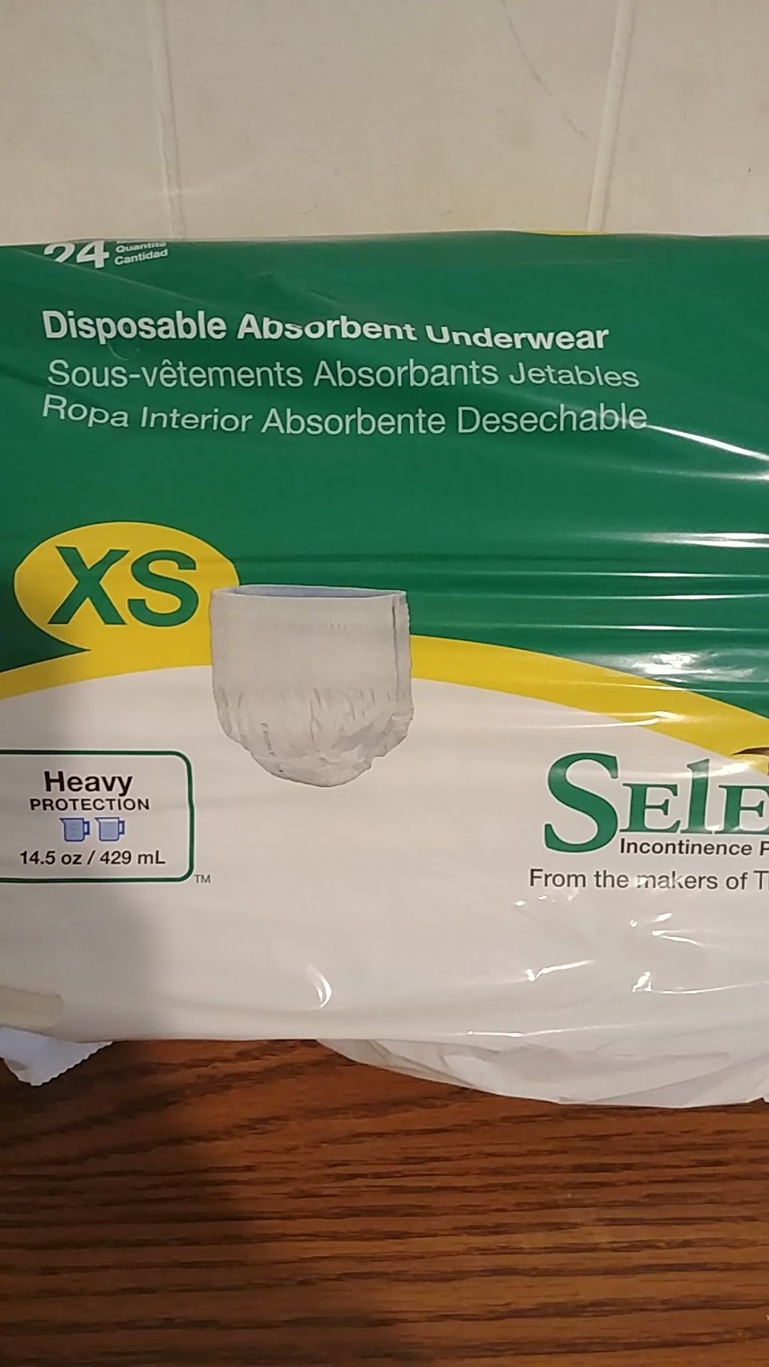 Disposable Absorbent XS Pullups