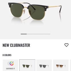 Raybans New Clubmasters (Polarized)
