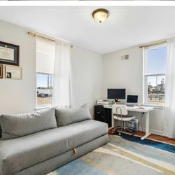 Modern Sofa with Storage And turn Into Queen Bed 