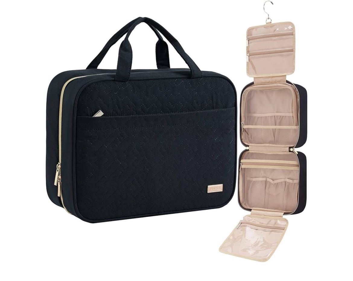 NISHEL Travel Toiletry Bag for women 