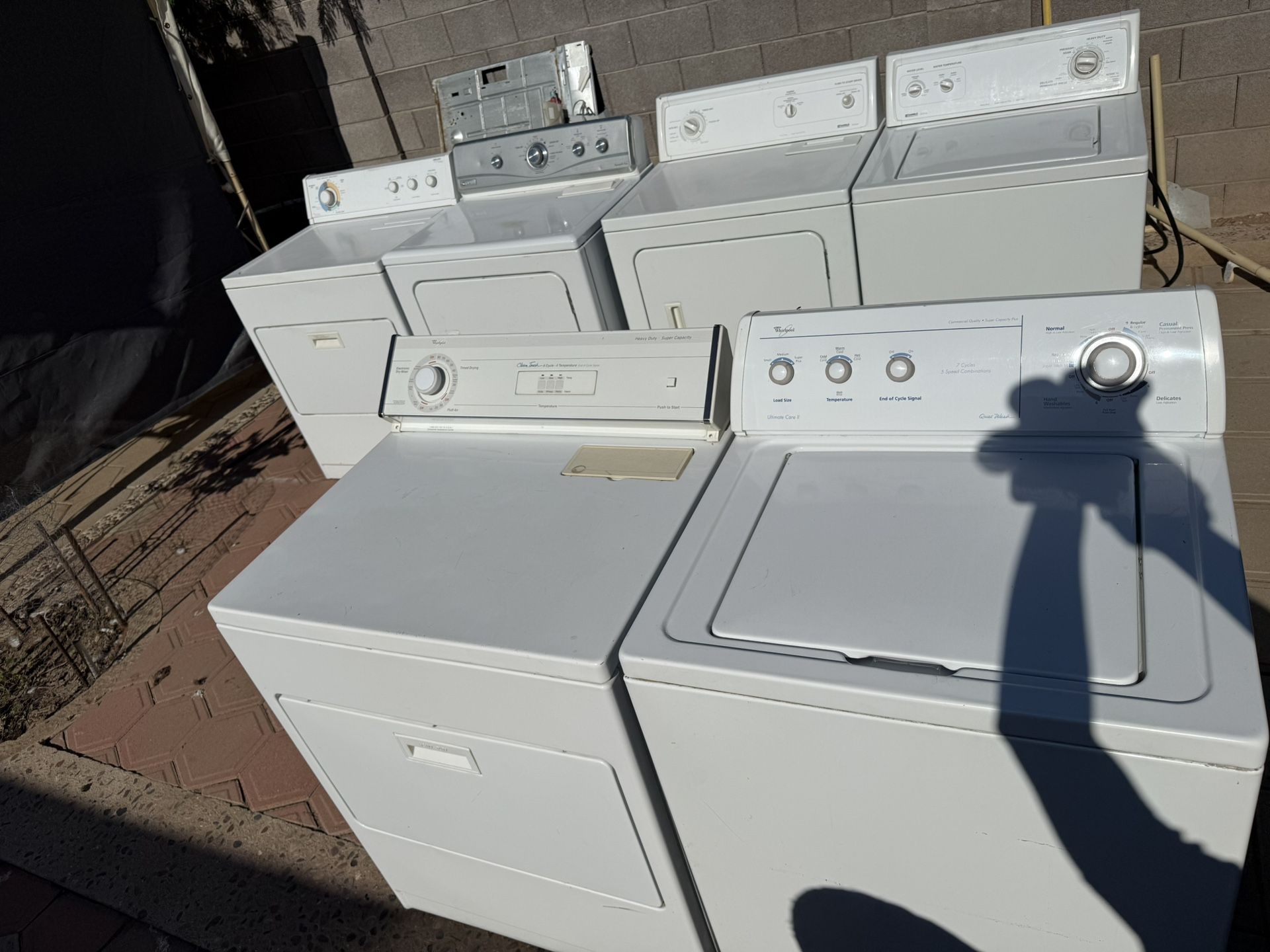 Working Washer And Dryers