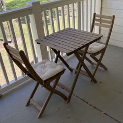 Patio Table With Chairs