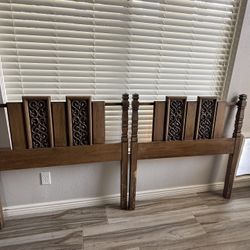 Vintage Twin Size Headboards 