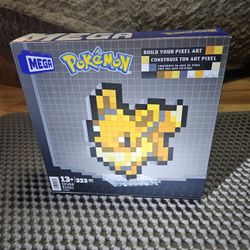 Sealed Eevee Pixel Art Legos