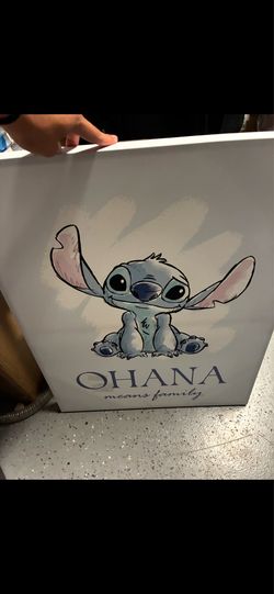 Canvas stitch wall art