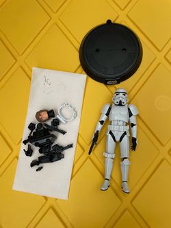 Star Wars storm trooper Luke plastic modal kit