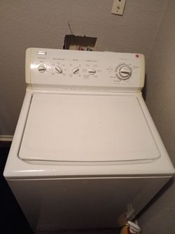 Washer and dryer plus bed frame king