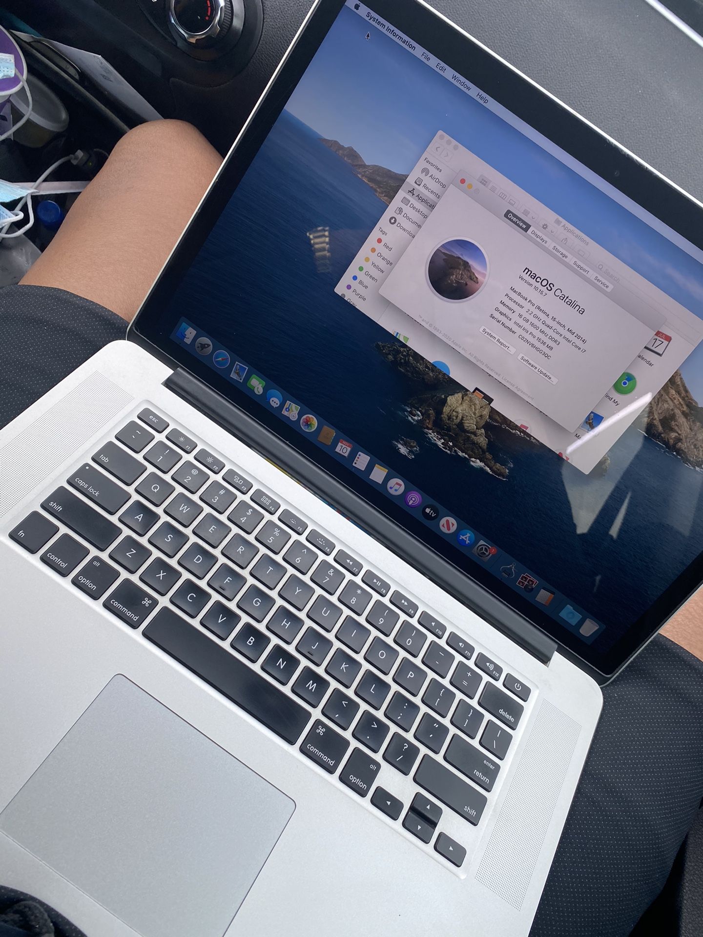 15” MacBook Pro -i7