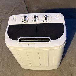 Zeny compact mini twin tub washing machine
