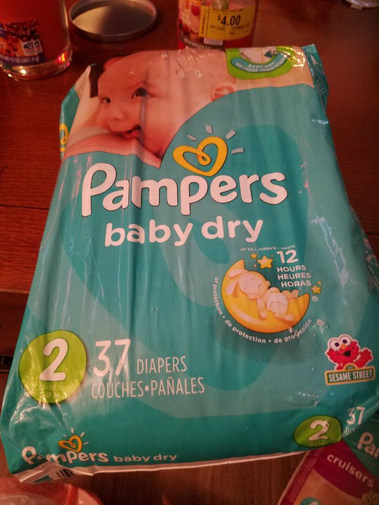 Pampers size 2