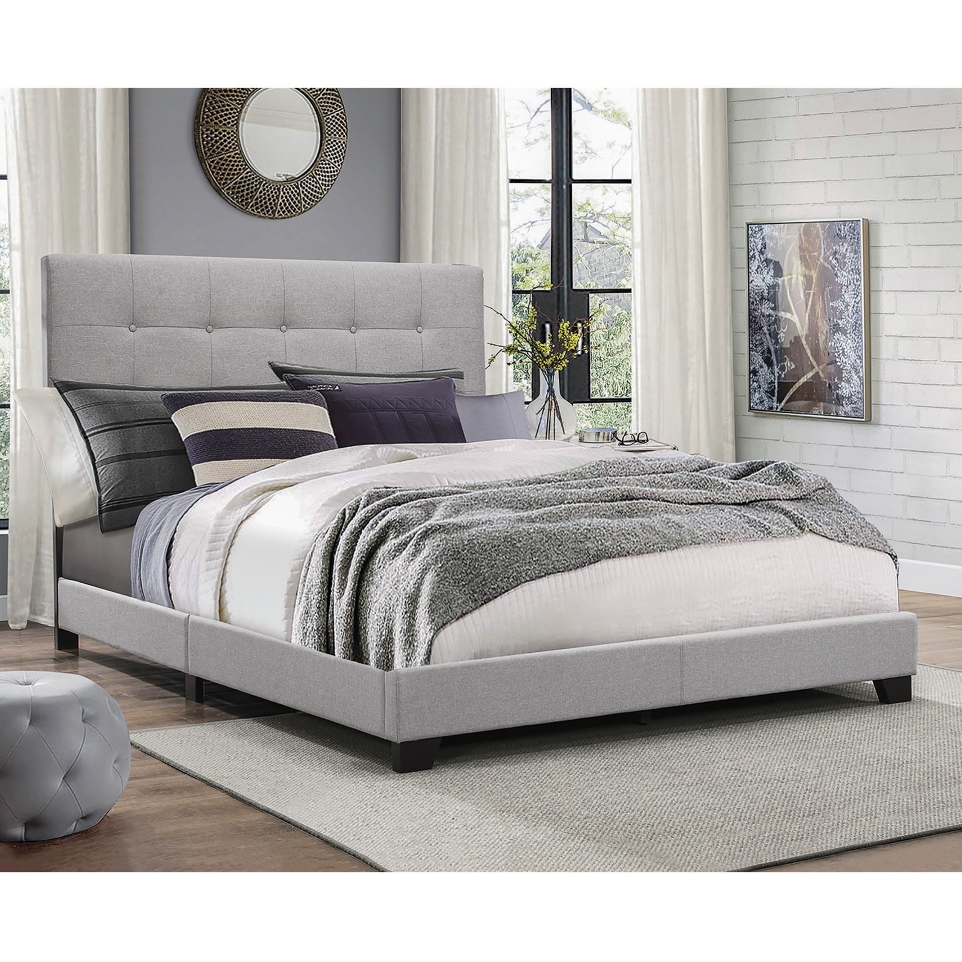 Twin Platform Bed With Mattress.