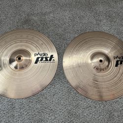 Paiste pst 5- 14 inch medium hi-hats - pair
