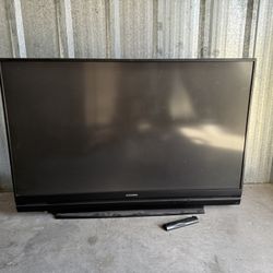 60” Mitsubishi HDTV – Works Great – Cheap