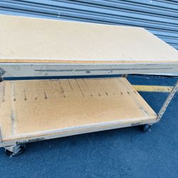 2’x4’ Two Shelves Display/ Garage Table. 29” Height 