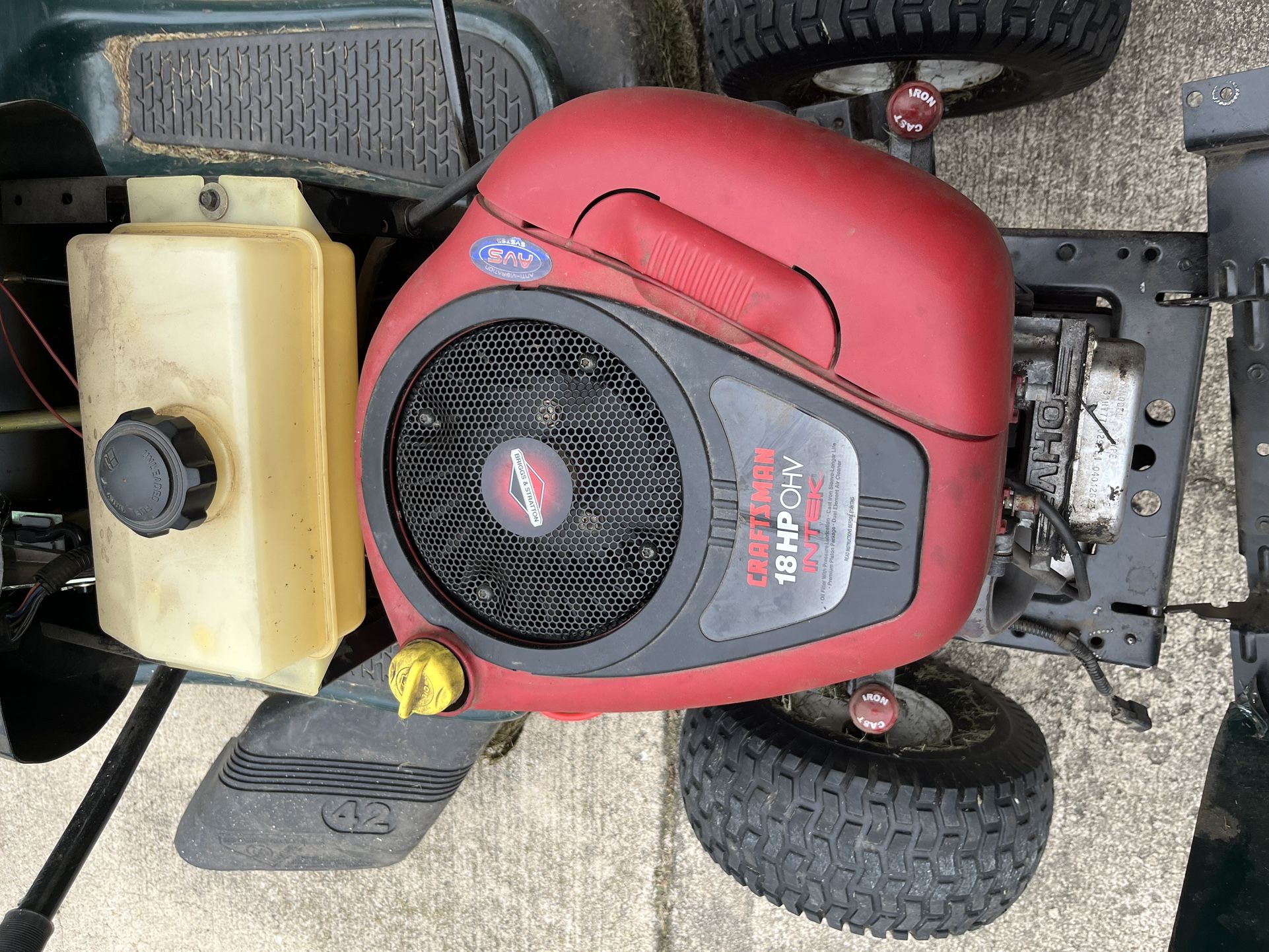 Craftsman 18 Hp Tractor