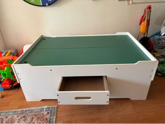 Melissa and Doug train table