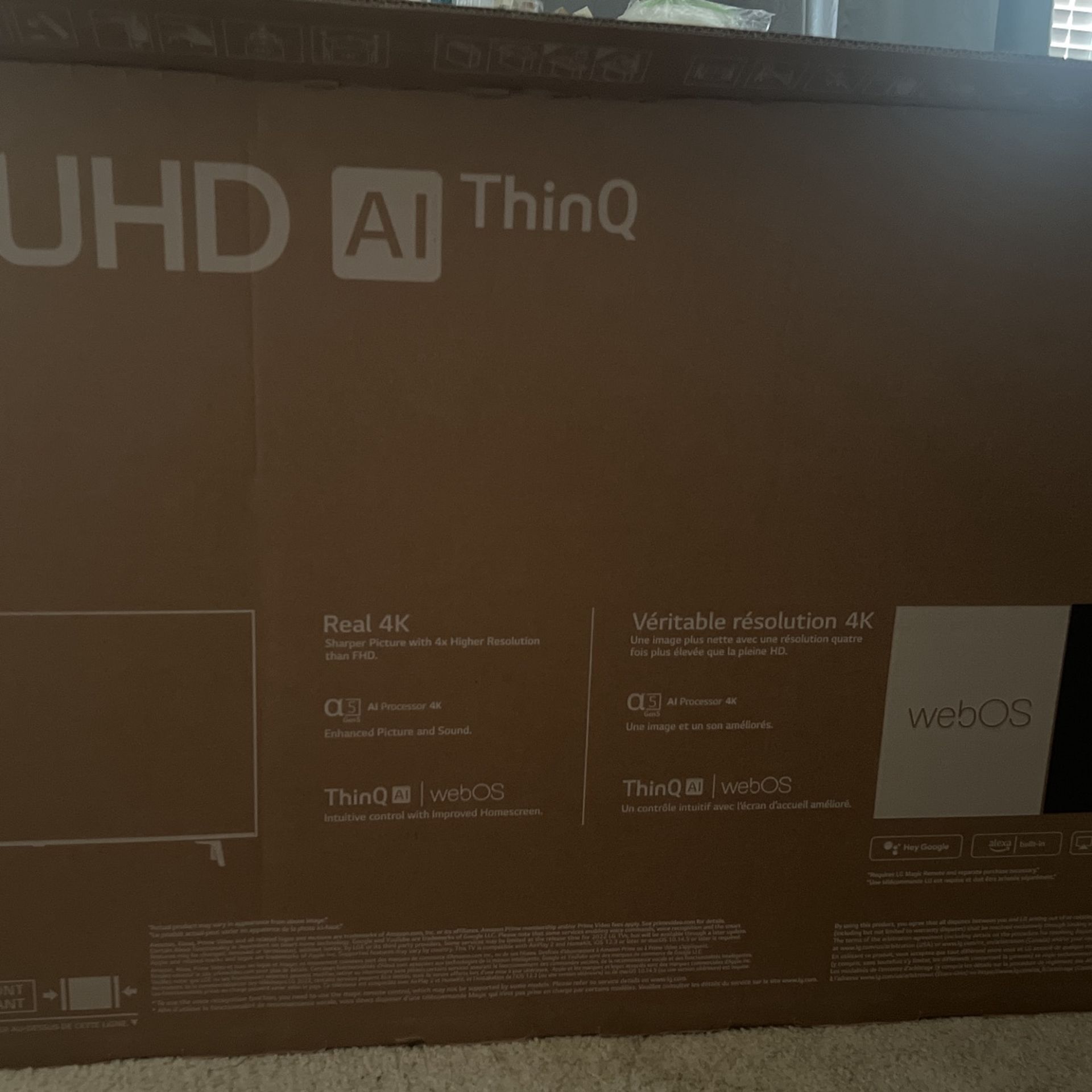 43” LG UHD TV